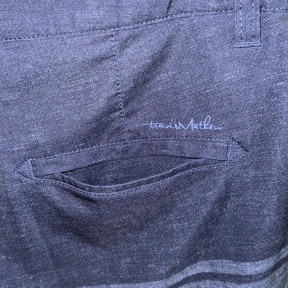 Travis Mathew Two Tone Blue Casual Golf Shorts Size 34 - Picture 5 of 6